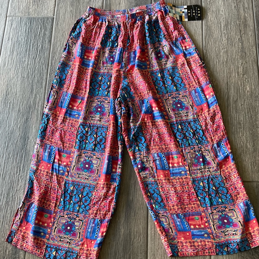 BeBop Multicolor Patchwork Pants